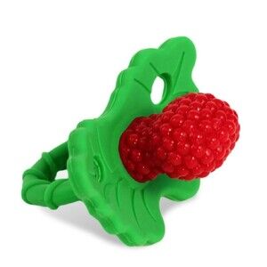 RaZbaby RaZberry Silicone Teether Pacifier Raz Baby Berry Teething BPA Free 3m+